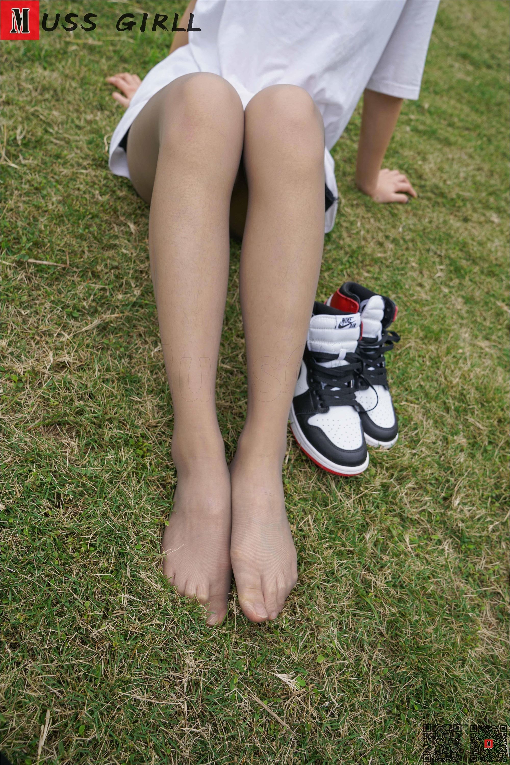 MussGirl慕丝女郎  NO.169 操场白衣裙